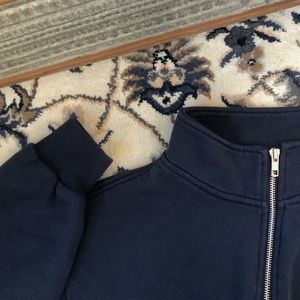 Half Zip 🌸 Pullover Sweater (Navy)